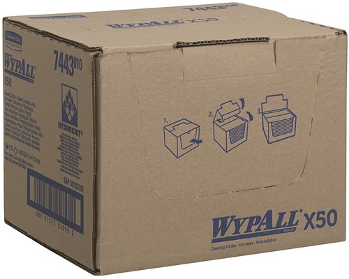 Wypall X50 7443 Geel Poetsdoeken 