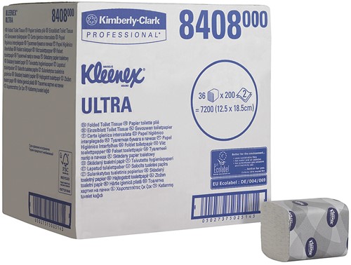 Kleenex 8408 Ultra Toilettissues 