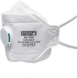 PSP 40-320 Vouwmasker FFP3 + Ventiel