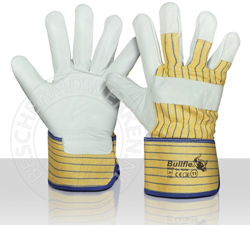 Werkhandschoen Rund Boxleder