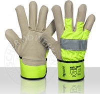 Bullflex 10197 Fluor Geel werkhandschoen