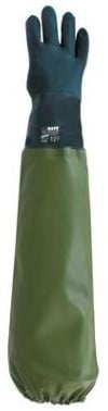 Dolfing PVC groen plukhandschoen rechts