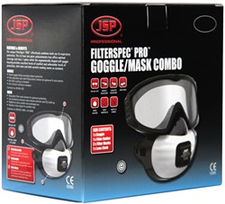 JSP Filterspec FFP3V met Goggle