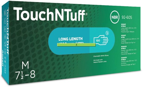 Ansell TouchNTuff 92-605 handschoen