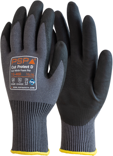 PSP 15-400 Cut Protect D Cut Nitrile Foam Pro Werkhandschoen