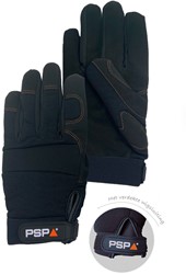 PSP 39-600 Mechanic Winterhandschoen Black Pro