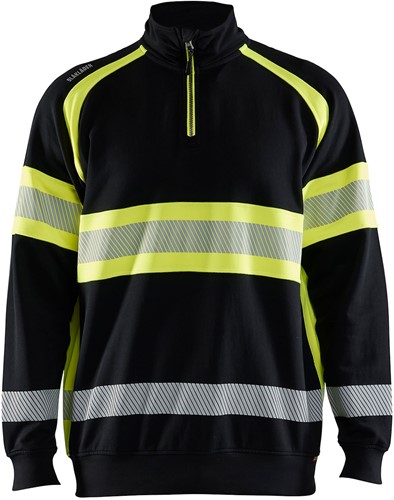 Blåkläder 3553 sweater met rits