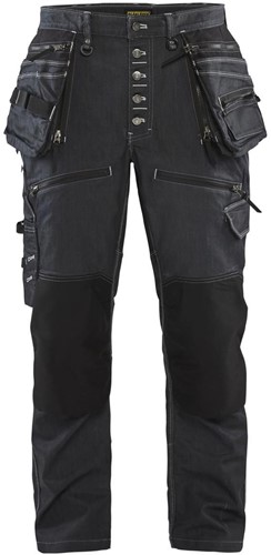 Blaklader X1900 Baggy Denim Stretch broek