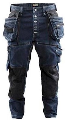 Blåkläder X1900 Baggy Denim Stretch broek - 62