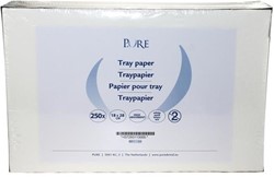 PURE Traypapier 18x28cm wit