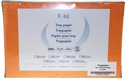 PURE Traypapier 18x28cm oranje