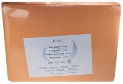 PURE Traypapier 28x36cm oranje