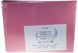 PURE Traypapier 28x36cm roze