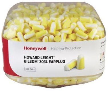 Howard Leight Bilsom 303L oordoppen navulling à 400 paar in canister