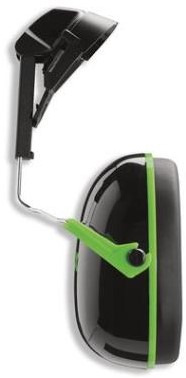 uvex K1H 2600-201 gehoorkap met helmbevestiging