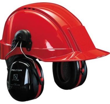 3M Peltor Optime III H540P3E gehoorkap met helmbevestiging