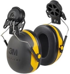 3M Peltor X2P3 gehoorkap met helmbevestiging