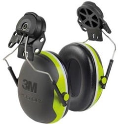 3M Peltor X4P3 gehoorkap met helmbevestiging