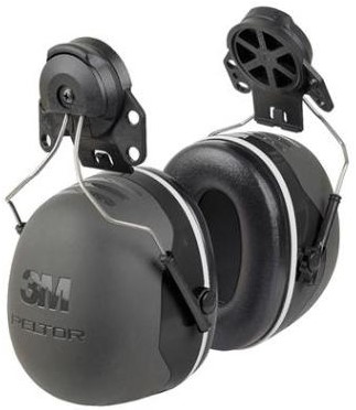 3M Peltor X5P3 gehoorkap met helmbevestiging