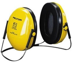 3M Peltor Optime I H510B gehoorkap met nekbeugel