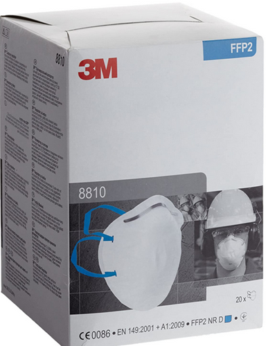 3M 8810 stofmasker FFP2 NR D-3