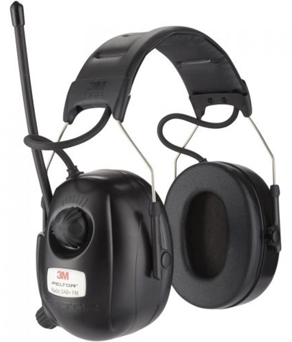 3M Peltor DAB+ FM Radio gehoorkap met hoofdband