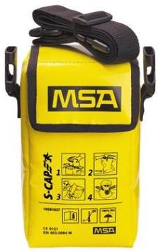 MSA S-Cap vluchtmasker in tas