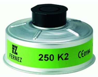 Honeywell gas- en dampfilter K2
