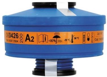 Spasciani 200 gas- en dampfilter A2