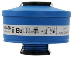 Spasciani 201 gas- en dampfilter B2