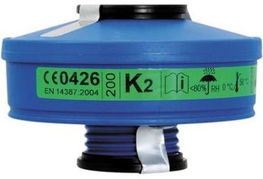 Spasciani 100 gas- en dampfilter K2