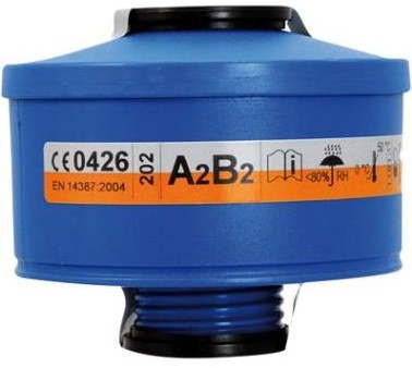 Spasciani 201 gas- en dampfilter A2B2