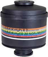 Spasciani 203 UP3 combinatiefilter A2B2E2K2CONOHg-P3 R
