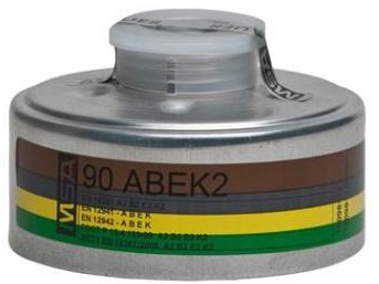 MSA 90 gas- en dampfilter A2B2E2K2