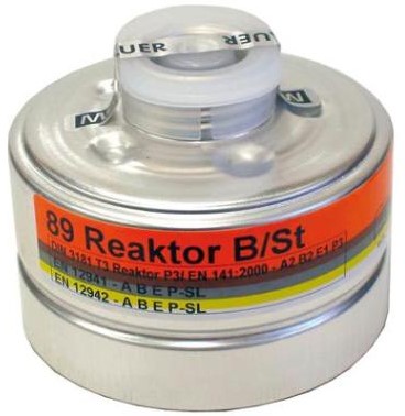 MSA 93 combinatiefilter Reaktor A2B2E1 P3 R D