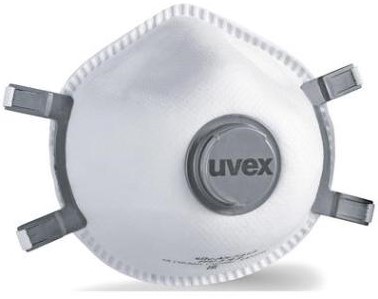 uvex silv-Air 7312 stofmasker FFP3 R D met uitademventiel