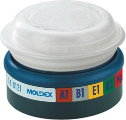 Moldex 973001 combinatiefilter A1B1E1K1Hg-P3 R D