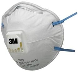 3M 8822 stofmasker FFP2 NR D met uitademventiel