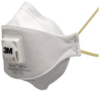 3M Aura 9312+ stofmasker FFP1 NR D met uitademventiel