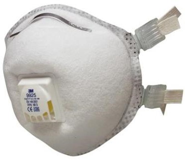 3M 9925 stofmasker FFP2 NR D met uitademventiel