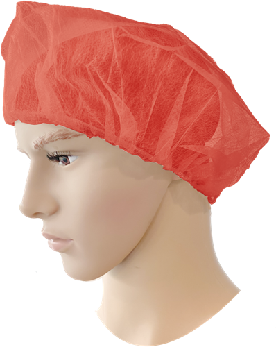 PSP 55-308 Baret haarnetjes rood