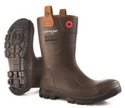 Dunlop Purofort RigPRO full safety Dark Brown veiligheidslaars S5
