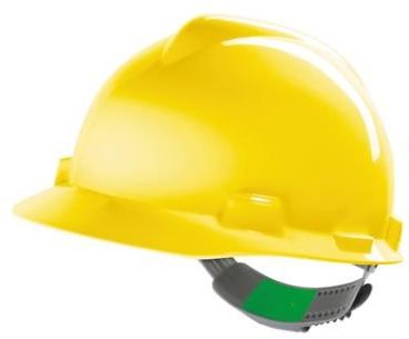 MSA V-Gard veiligheidshelm met Push-Key binnenwerk