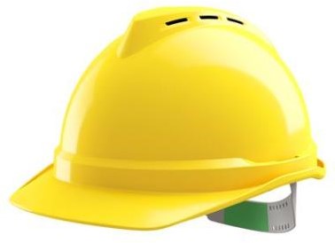 MSA V-Gard 500 geventileerde veiligheidshelm met Push-Key binnenwerk