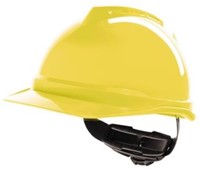 MSA V-Gard 500 ongeventileerde veiligheidshelm met Fas-Trac III binnenwerk