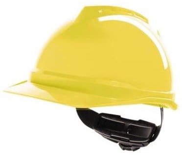 MSA V-Gard 500 ongeventileerde veiligheidshelm met Fas-Trac III binnenwerk