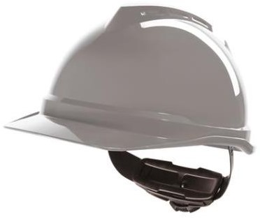 MSA V-Gard 500 ongeventileerde veiligheidshelm met Fas-Trac III binnenwerk