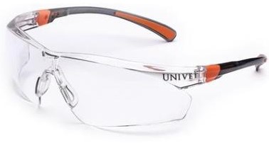 Univet 506 UP Co-branding Orange Veiligheidsbril