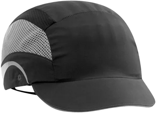 JSP Hardcap Aerolite 5 cm klep black