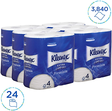 Kleenex 8484 ULTRA Toilettissue Rollen
